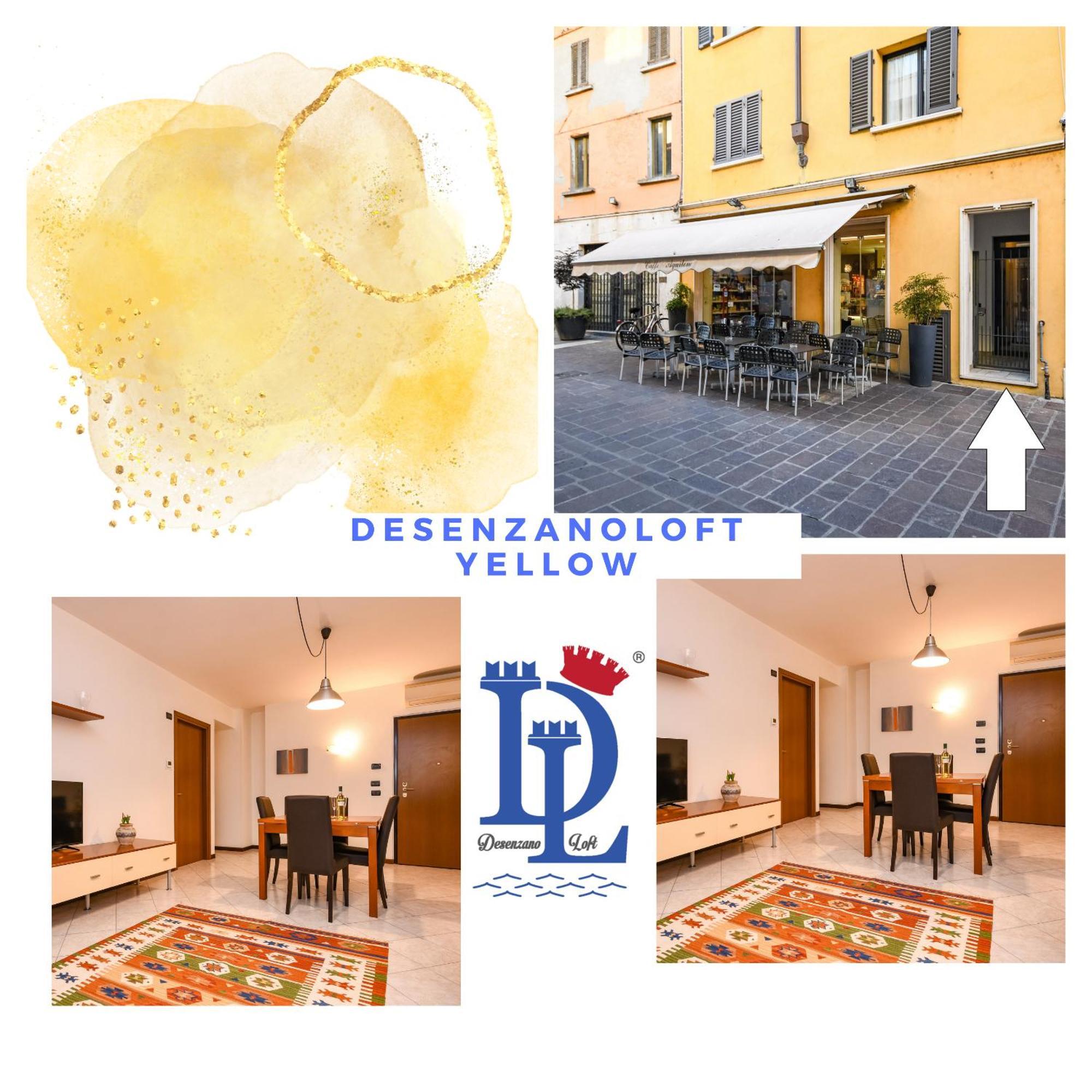 Desenzanoloft Yellow Apartment Desenzano del Garda Bagian luar foto